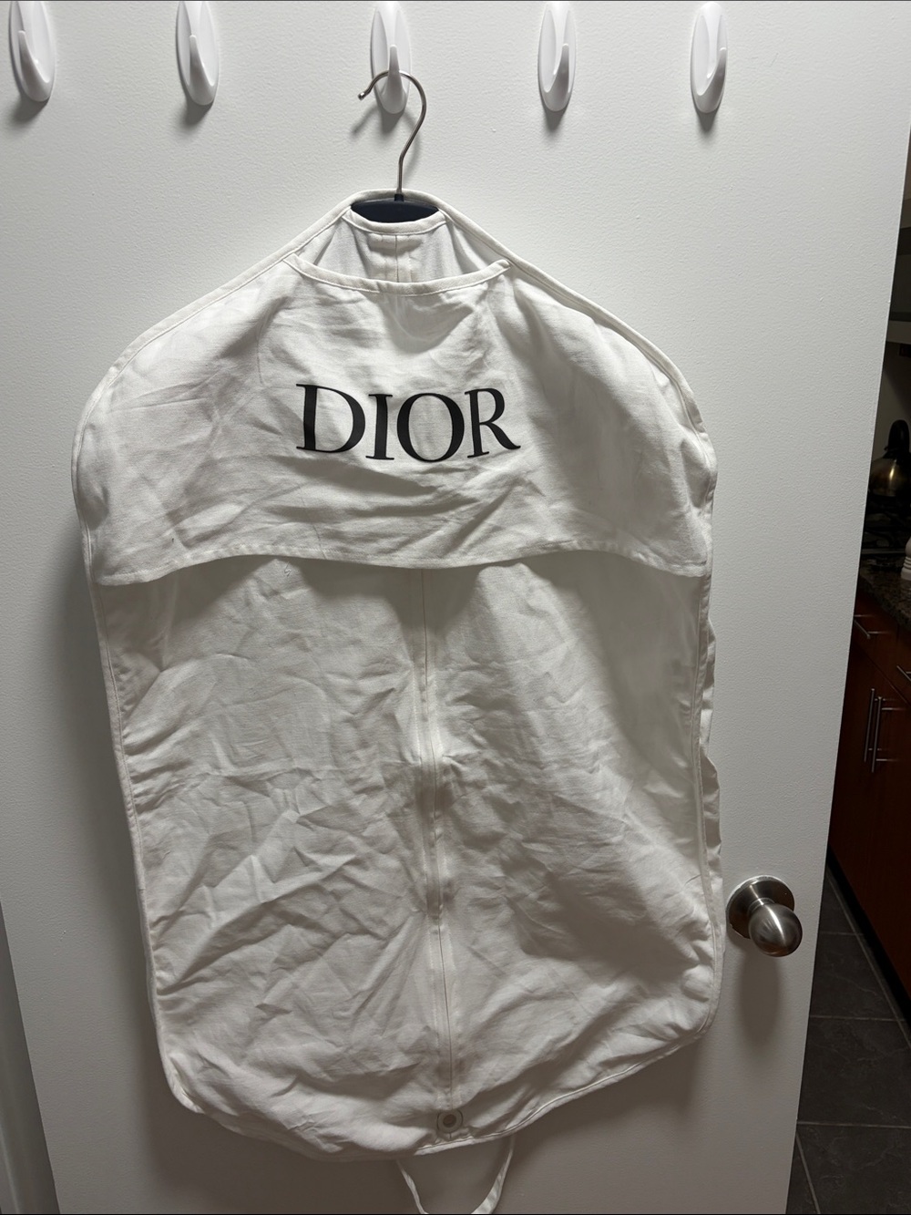 Dior Garment Bag and Dior Hanger set